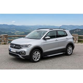 Stranski pragovi Line (2 kos, aluminij) Volkswagen T-Cross 2019– fotografija 1