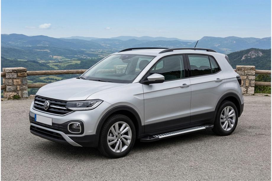 Volkswagen T-Cross 2019– Stranski pragovi Line (2 kos, aluminij) Image