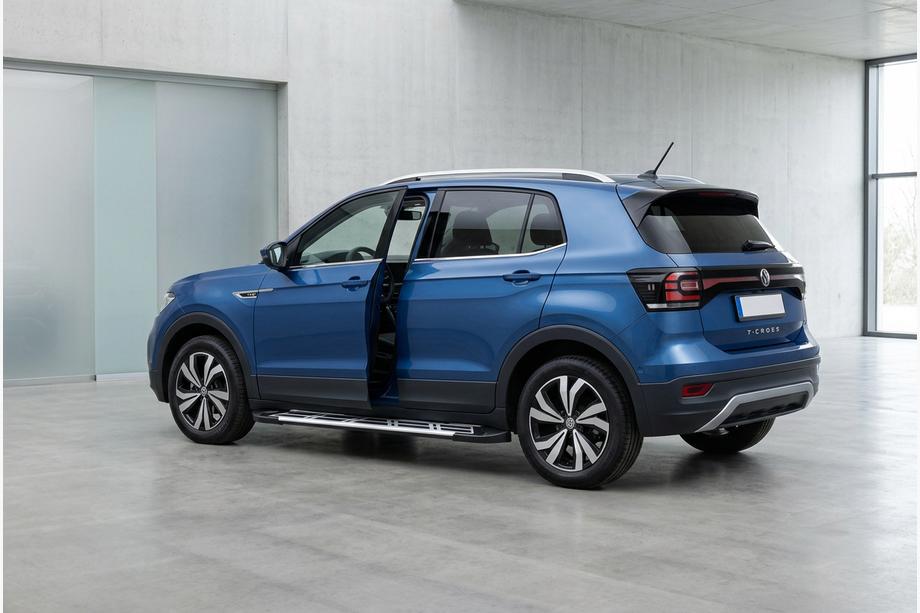 Volkswagen T-Cross 2019– Stranske stopnice Sunrise (2 kos, aluminij) Image