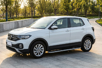 Volkswagen T-Cross 2019– Stranski pragovi Tayga Grey (2 kosa, aluminij) fotografija 1