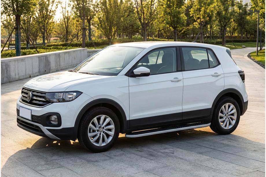 Volkswagen T-Cross 2019– Stranski pragovi Tayga Grey (2 kosa, aluminij) Image