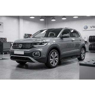 Stranski pragovi Tayga Black (2 kos, aluminij) fotografija 1