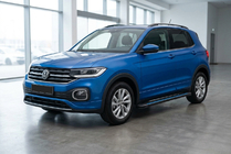 Volkswagen T-Cross 2019– Bočne stopnice Maya Blue (2 kos, aluminij) fotografija 1