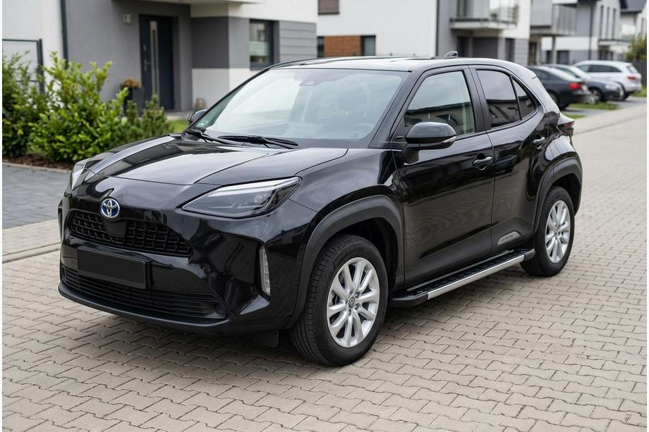 Toyota Yaris/Yaris Cross (XP210) 2020– Stranske stopnice RedLine V1 (2 kos, aluminij) Image
