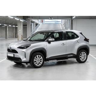 Stranske stopnice Tayga V2 (2 kos, aluminij) Toyota Yaris/Yaris Cross (XP210) 2020– fotografija 1