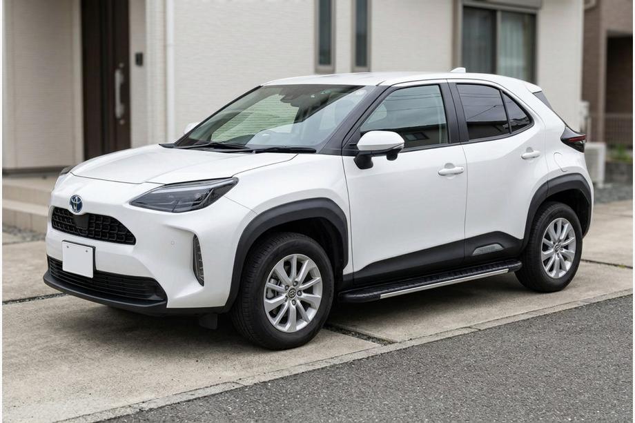 Toyota Yaris/Yaris Cross (XP210) 2020– Bočni pragovi Bosphore Grey (2 kos, aluminij) Image