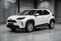 Toyota Yaris/Yaris Cross (XP210) 2020– Stranske stopnice Vision New Black (2 kos, aluminij) fotografija 1