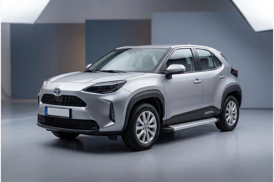 Toyota Yaris/Yaris Cross (XP210) 2020– Bočne stopnice Maya V2 (2 kos, aluminij) Image