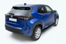 Toyota Yaris/Yaris Cross (XP210) 2020– Bočne stopnice Maya Blue (2 kos, aluminij) fotografija 1