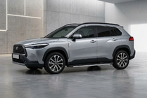 Toyota Corolla Cross 2020– Stranske stopnice Maya V1 (2 kosa, aluminij) fotografija 1