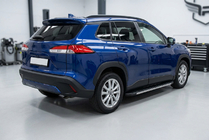 Toyota Corolla Cross 2020– Bočne stopnice Duru (2 kosa, aluminij) fotografija 1