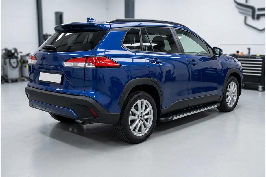 Toyota Corolla Cross 2020– Bočne stopnice Duru (2 kosa, aluminij) Image