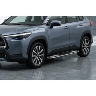 Stranske stopnice Tayga V2 (2 kos, aluminij) fotografija 1