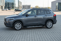 Toyota Corolla Cross 2020– Stranske stopnice Sunrise (2 kos, aluminij) fotografija 1