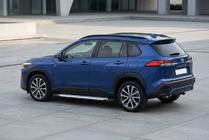 Toyota Corolla Cross 2020– Stranske stopnice Allmond Grey (2 kosa, aluminij) fotografija 1
