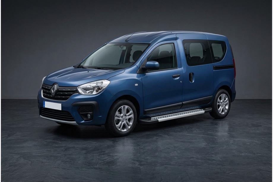 Renault Kangoo/Express 2021– Bočne stopnice New Vision Grey (2 kos, aluminij) Renault Express 2021↗ letnik Image