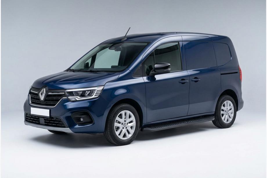 Renault Kangoo/Express 2021– Stranski pragovi Tayga Black (2 kosa, aluminij) Image