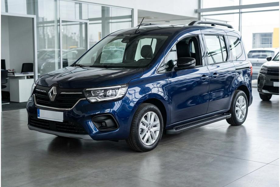 Renault Kangoo/Express 2021– Bočne stopnice Allmond Black (2 kos, aluminij) Renault Express 2021↗ letnik Image