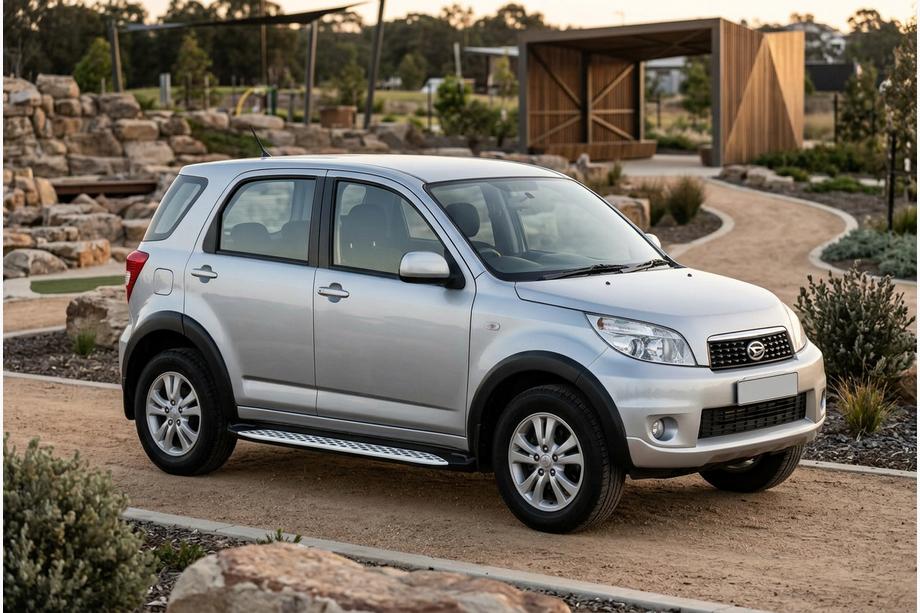 Daihatsu Terios 2006–2017 Stranske stopnice Shining V1 (2 kos, aluminij) Image