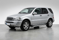 Mercedes ML W163 1997–2005 Stranske stopnice Shining V1 (2 kos, aluminij) fotografija 1