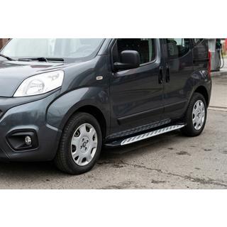 Stranske stopnice Shining V1 (2 kos, aluminij) Peugeot Bipper 2008–2017 fotografija 1