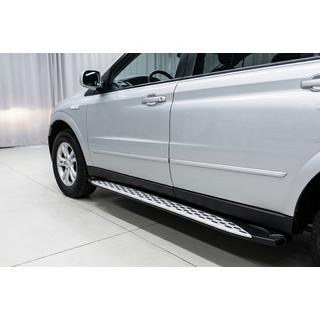 Stranske stopnice Shining V1 (2 kos, aluminij) SsangYong Action 2005–2018 fotografija 1