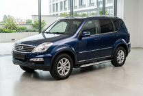SsangYong Rexton I 2001–2017 Stranske stopnice Shining V1 (2 kos, aluminij) fotografija 1