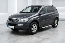 SsangYong Kyron 2005–2014 Stranske stopnice Shining V1 (2 kos, aluminij) fotografija 1