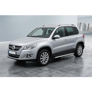 Stranske stopnice Shining V1 (2 kos, aluminij) Volkswagen Tiguan 2007–2016 fotografija 1
