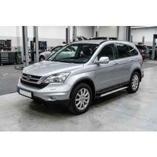 Stranske stopnice Shining V1 (2 kos, aluminij) Honda CRV 2007–2011 fotografija 1