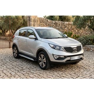 Stranske stopnice Shining V1 (2 kos, aluminij) Kia Sportage 2010–2015 fotografija 1