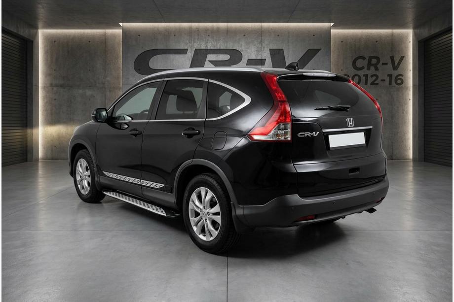 Honda CRV 2012–2016 Stranske stopnice Shining V1 (2 kos, aluminij) Image