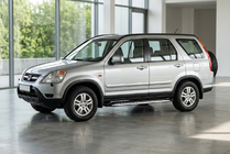 Honda CRV 2001–2006 Stranske stopnice Shining V1 (2 kos, aluminij) fotografija 1
