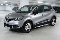 Renault Captur 2013–2019 Stranske stopnice Shining V1 (2 kos, aluminij) fotografija 1