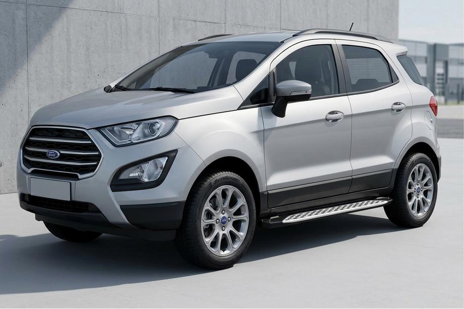 Ford Ecosport 2013–2022 Stranske stopnice Shining V1 (2 kos, aluminij) Image