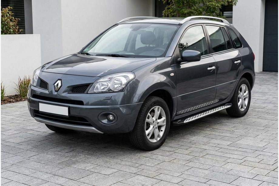 Renault Koleos 2008–2016 Stranske stopnice Shining V1 (2 kos, aluminij) Image