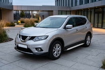 Nissan X-trail T32/Rogue 2014–2021 Stranske stopnice Shining V1 (2 kos, aluminij) fotografija 1