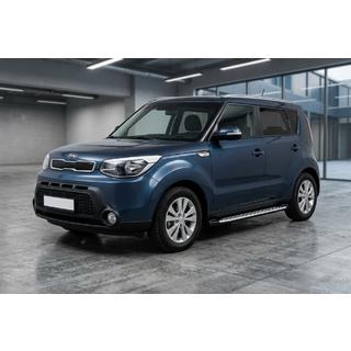 Stranske stopnice Shining V1 (2 kos, aluminij) Kia Soul II 2013–2018 fotografija 1