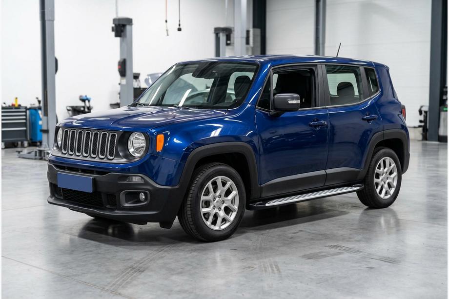 Jeep Renegade 2014– Stranske stopnice Shining V1 (2 kos, aluminij) Image