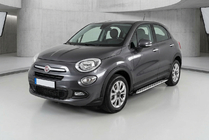 Fiat 500X 2014–2024 Stranske stopnice Shining V1 (2 kos, aluminij) fotografija 1