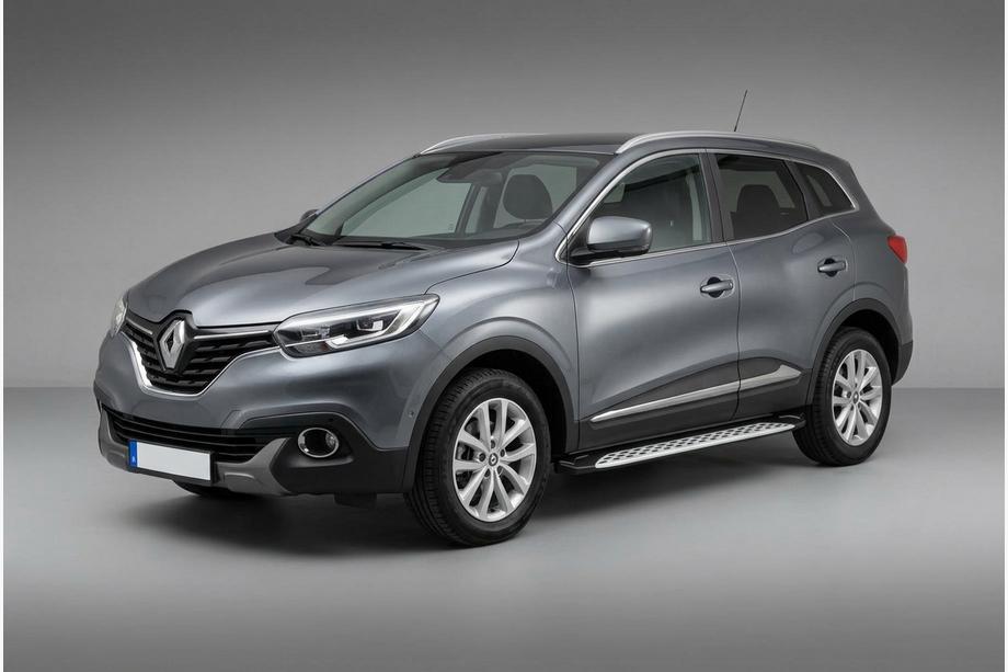 Renault Kadjar 2015–2022 Stranske stopnice Shining V1 (2 kos, aluminij) Image