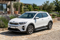 Kia Stonic 2017– Stranske stopnice Shining V1 (2 kos, aluminij) fotografija 1