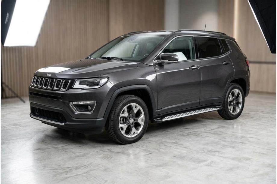 Jeep Compass 2016– Stranske stopnice Shining V1 (2 kos, aluminij) Image