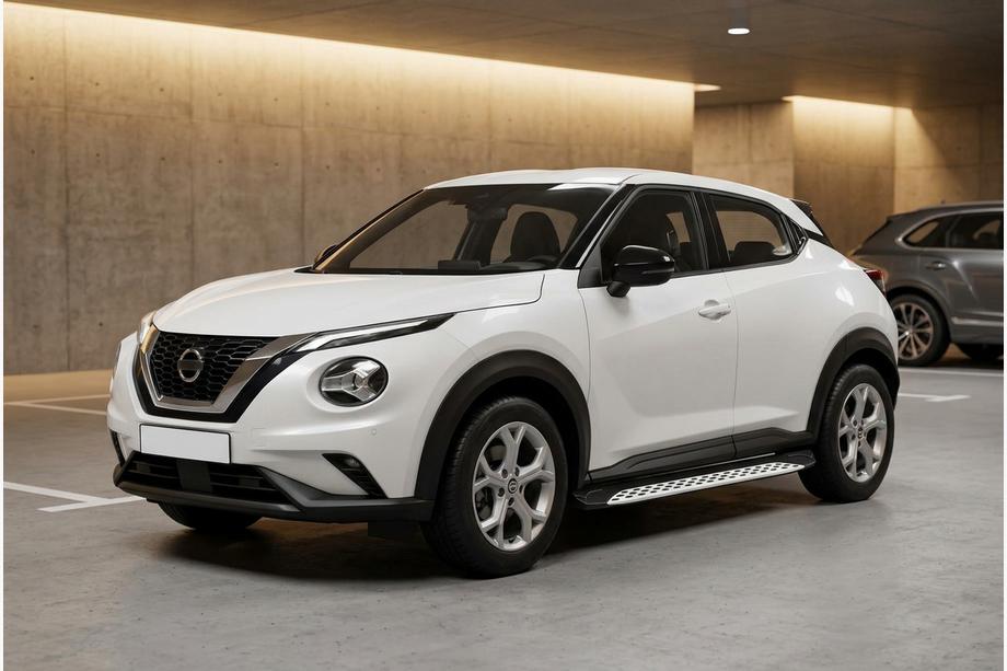 Nissan Juke 2020– Stranske stopnice Shining V1 (2 kos, aluminij) Image