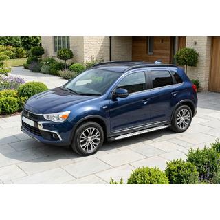 Stranske stopnice Shining V1 (2 kos, aluminij) Mitsubishi ASX 2010–2023 fotografija 1
