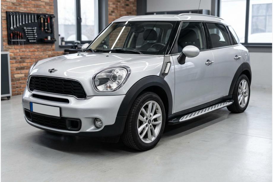 Mini Countryman R60 2010–2017 Stranske stopnice Shining V1 (2 kos, aluminij) Fotografija 1