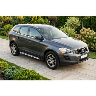 Stranske stopnice Shining V1 (2 kos, aluminij) Volvo XC60 2009–2017 fotografija 1