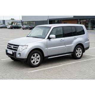 Stranske stopnice Shining V1 (2 kos, aluminij) Mitsubishi Pajero Wagon IV 2006–2021 fotografija 1