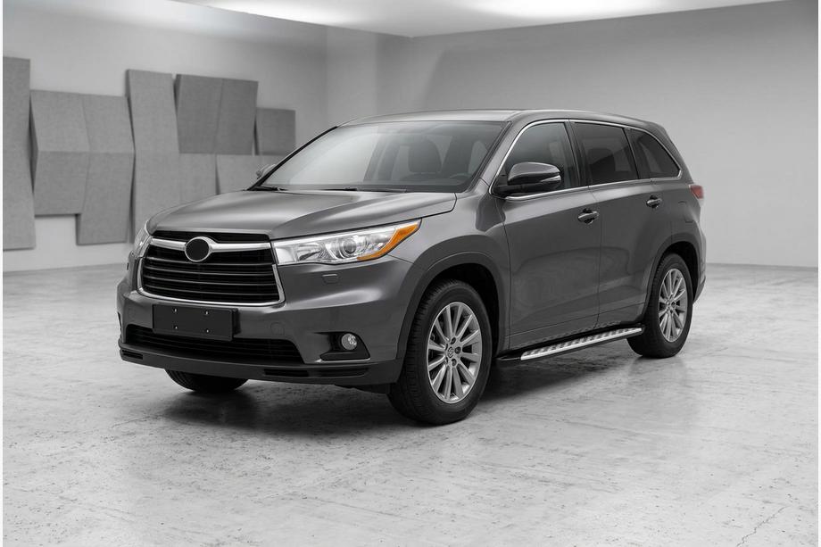 Toyota Highlander 2013–2019 Stranske stopnice Shining V1 (2 kos, aluminij) Image