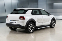 Citroen Cactus 2014–2020 Stranske stopnice Shining V1 (2 kos, aluminij) fotografija 1